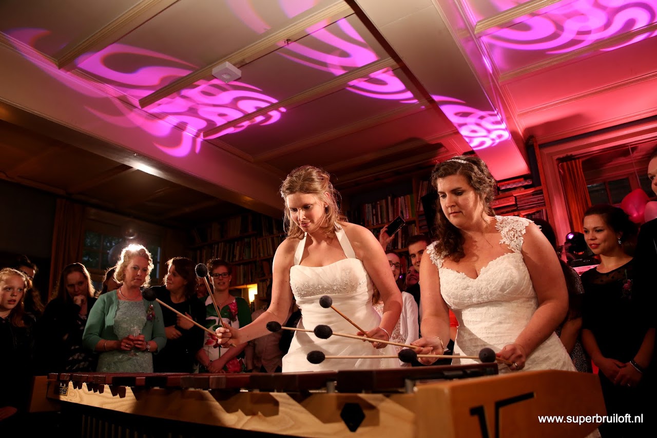 Bruiloft Wendy en Marrit Slotplaats
