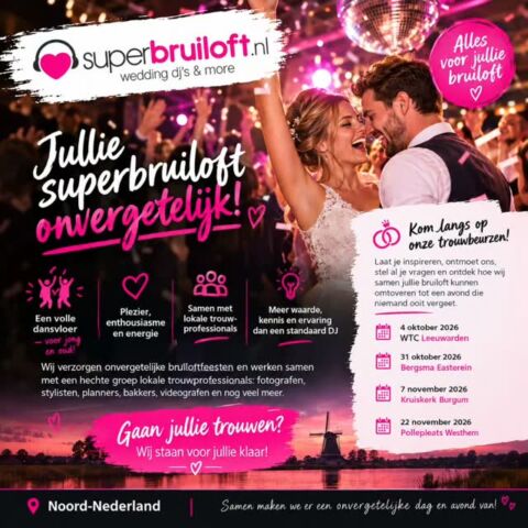 Instagram: Het verzorgen van onvergetelijke bruiloftfeesten met een volle dansvloer voor jong én oud is… (opent in nieuw tabblad)
