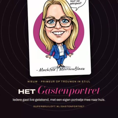 Instagram: Nieuw in Nederland bij Superbruiloft: het Gastenportret ✨ Op Trouwen in Stijl hadden we… (opent in nieuw tabblad)